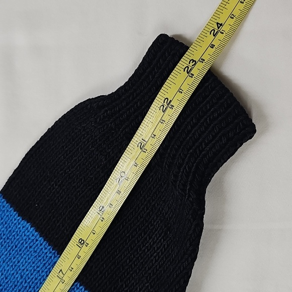 Berek Knit Multicultural Character Crop Sweater 1980's Heavyweight Pima Cotton - Picture 10 of 12